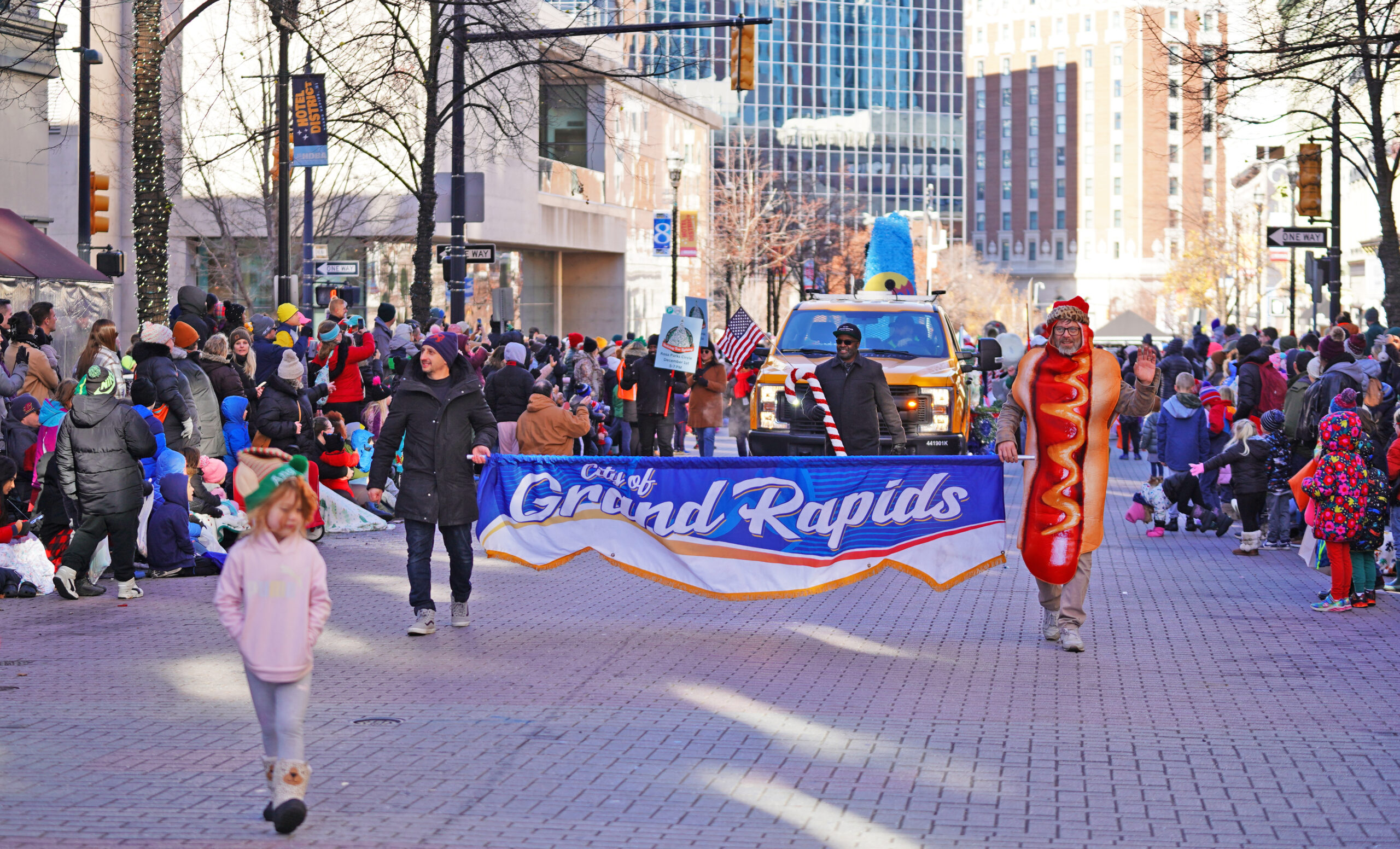 Santa Parade City of Grand Rapids